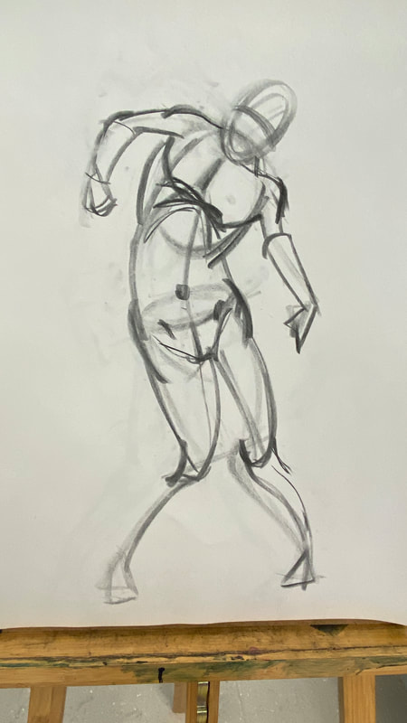 life drawing — Figure Drawing and Anatomy discussion — Richard